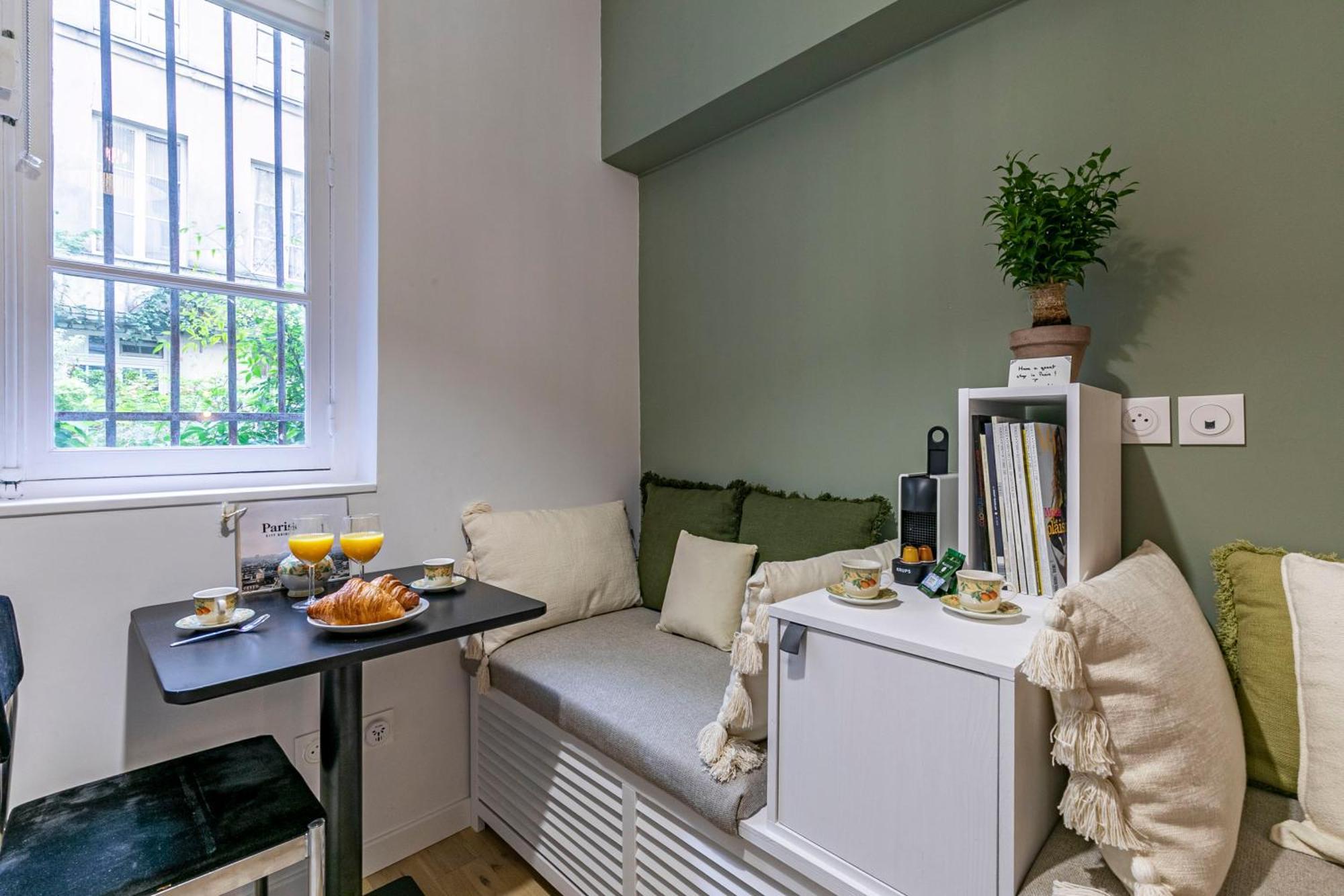 Design And Quiet Studio On Wooded Courtyard ! 파리 외부 사진